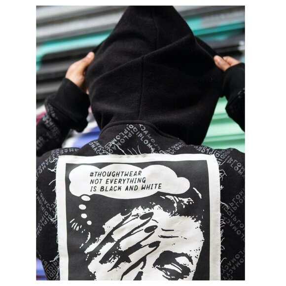 DIPLOMACY WORLDWIDE Deion Hoodie - Picture 2 of 12